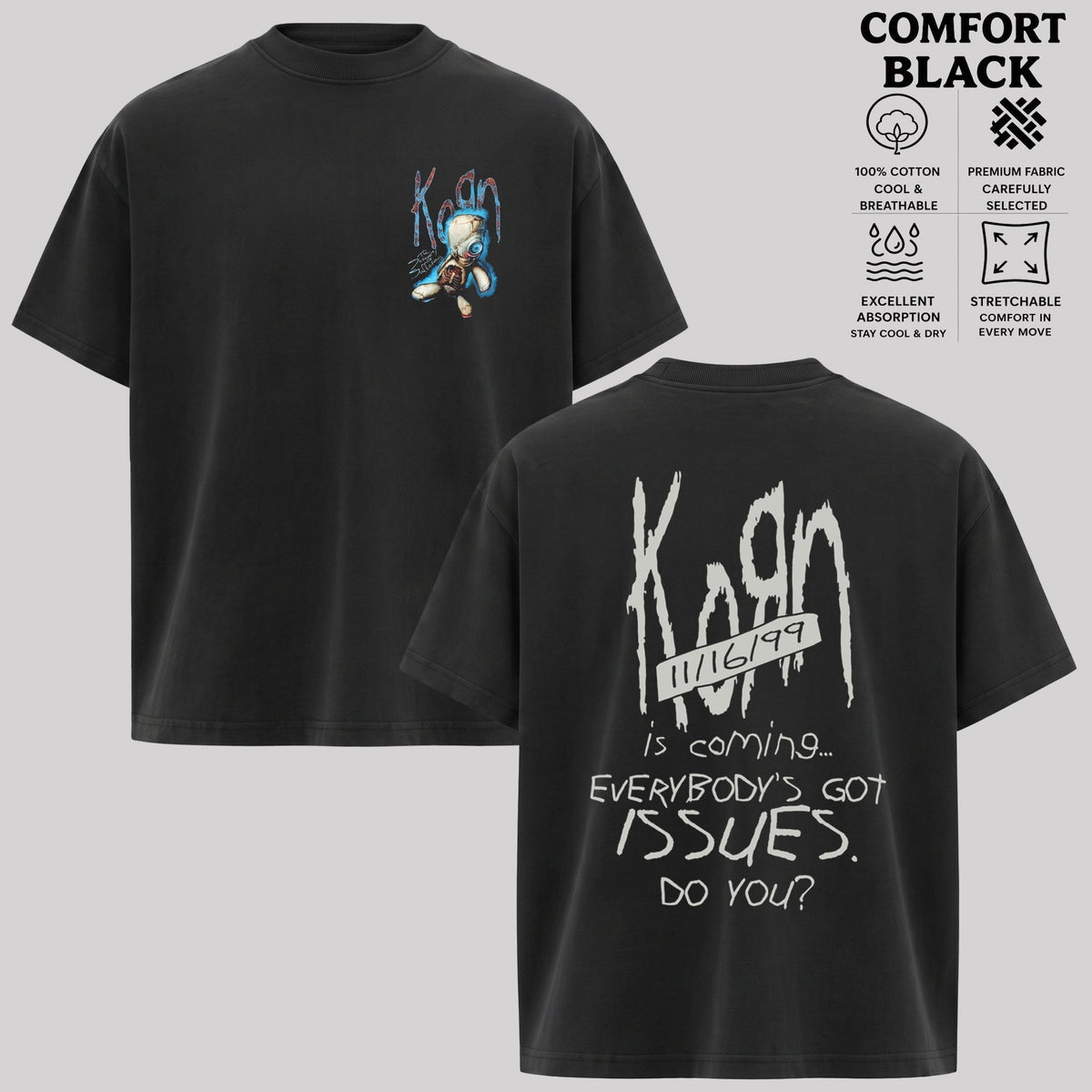 Korn Issues Album T-Shirt & Hoodie