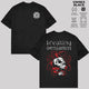 Vintage Breaking Benjamin Skull Snake Graphic T-Shirt & Hoodie