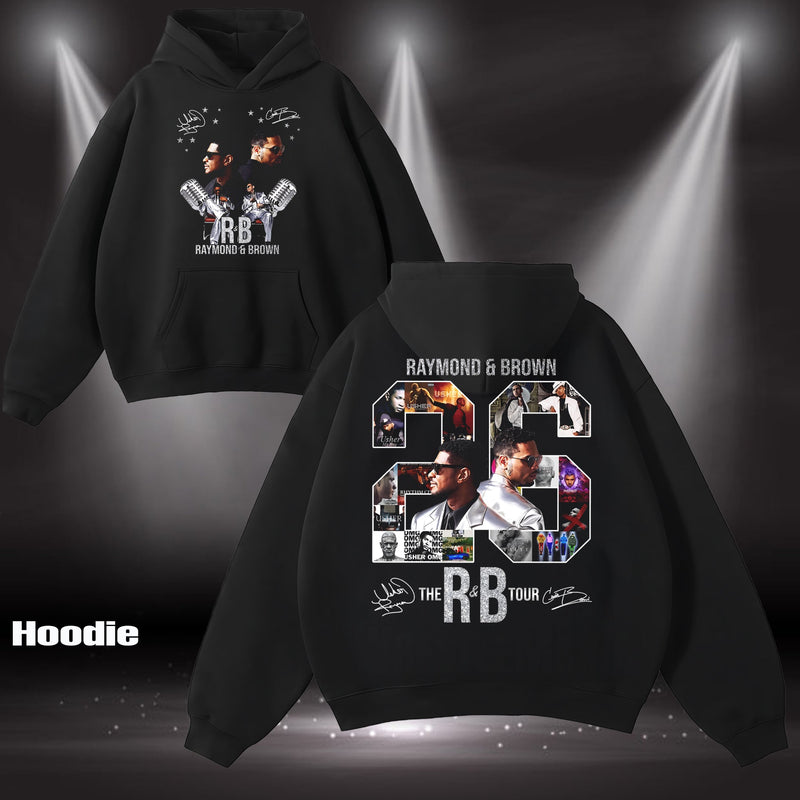 Vintage Concert Style The R&B Tour 2026 Raymond & Brown T-Shirt, Hoodie
