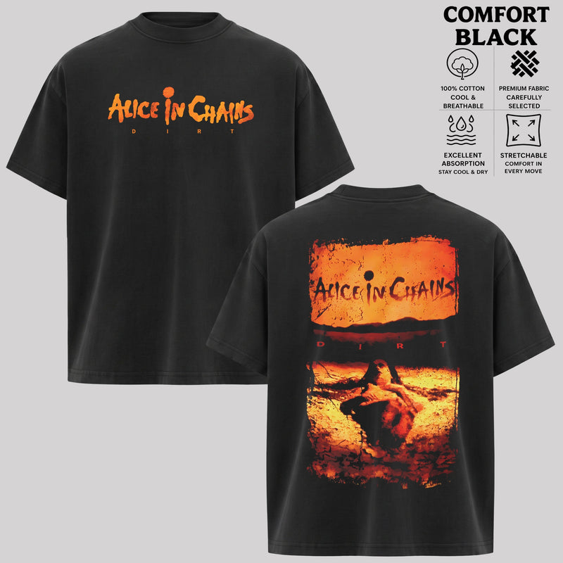 Vintage 90's Alice in Chains Dirt Band T-Shirt, Hoodie