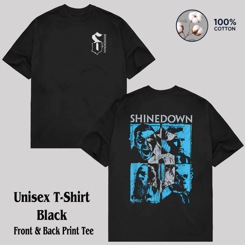 Shinedown Band Quadrant Rock Band T-Shirt, Hoodie
