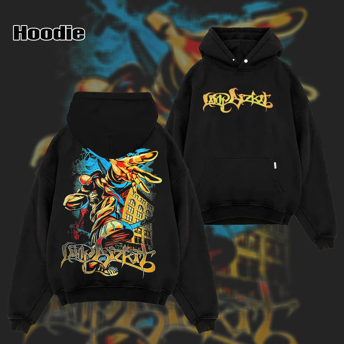 Retro LIMP BIZKIT NU METAL T-Shirt & Hoodie