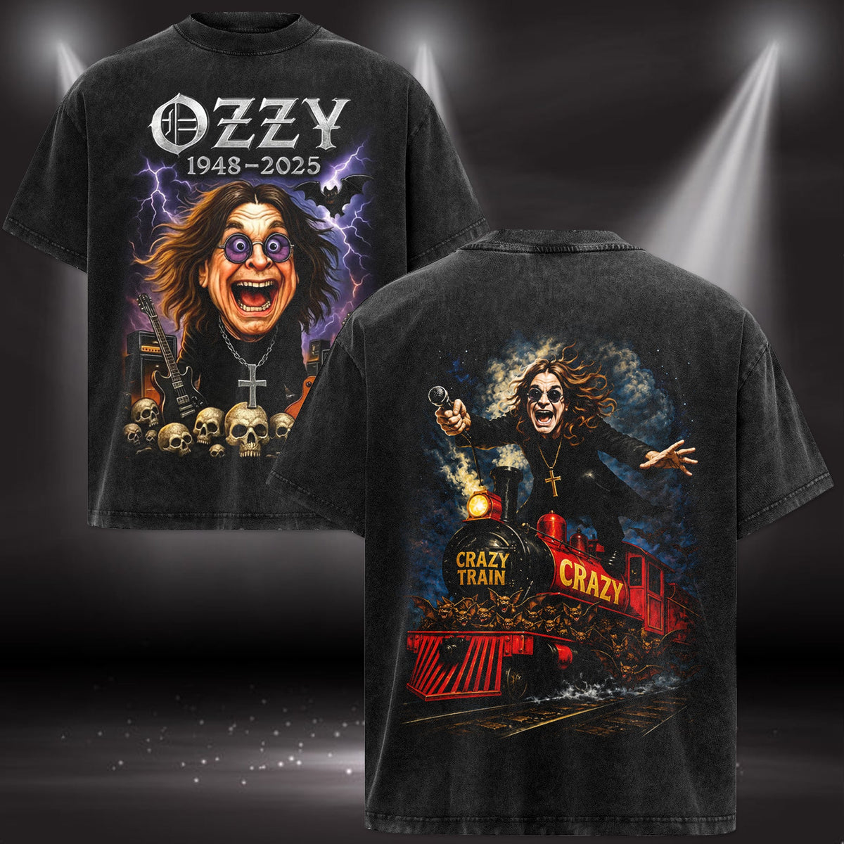 Vintage Black Sabbath Ozzy Osbourne Rock Band T-Shirt, Hoodie