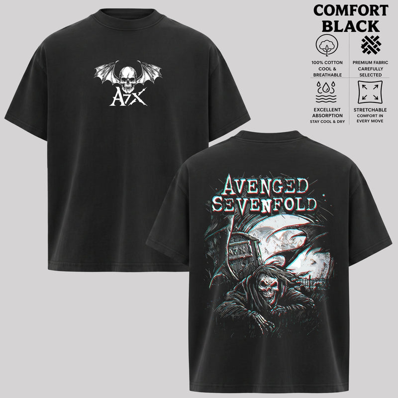 Avenged Sevenfold The Nightmare Is Red Tour  T-shirt & Hoodie
