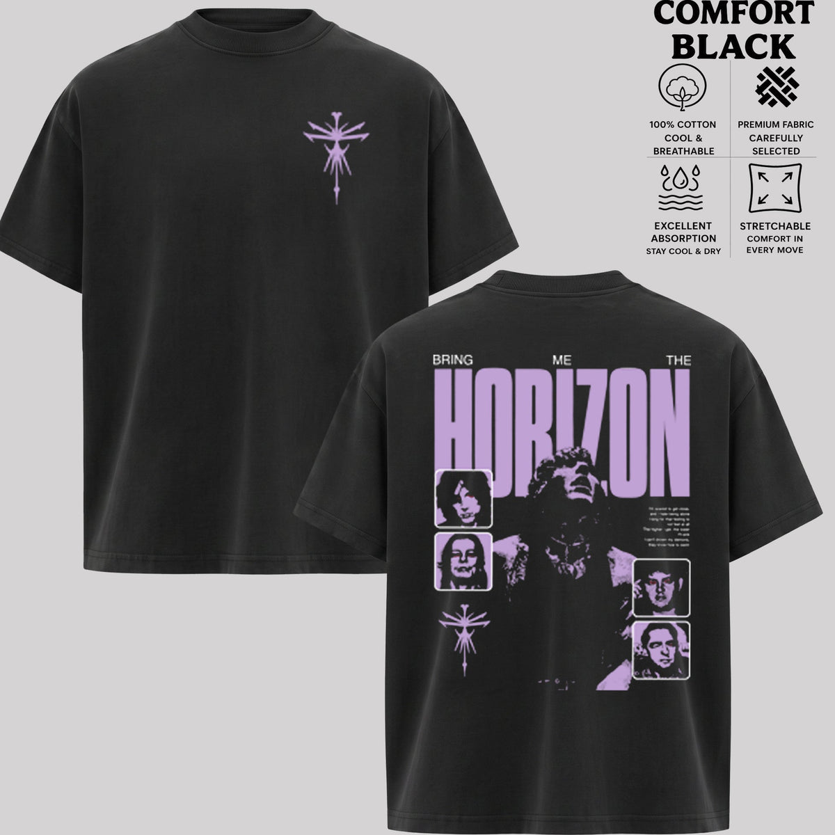 Bring Me the Horizon T-shirt - Metal Music Shirt  & Hoodie