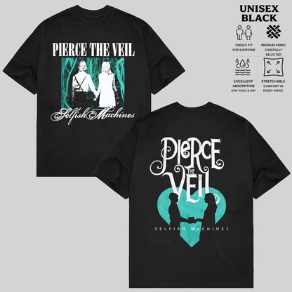 Pierce the Veil Selfish Machines Graphic T-Shirt & Hoodie