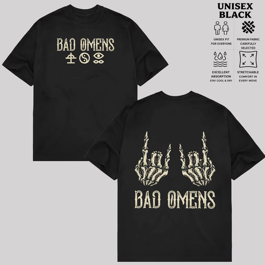 Retro Bad Omens Official Merch Bad Omens Smoke Official T-Shirt & Hoodie