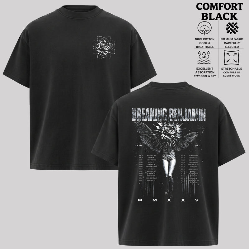 Vintage Breaking Benjamin Rock Band T-shirt & Hoodie