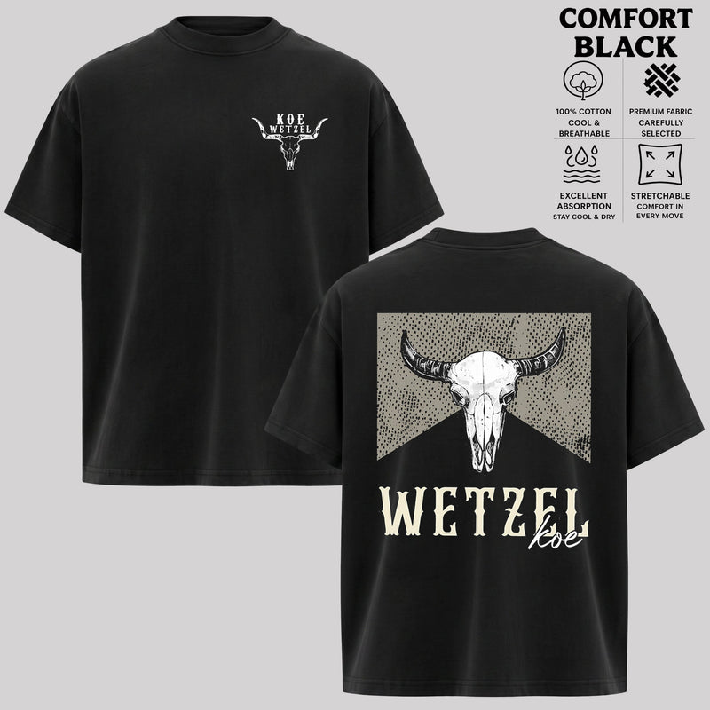Vintage Koe Wetzel Bull Skull T-Shirt & Hoodie