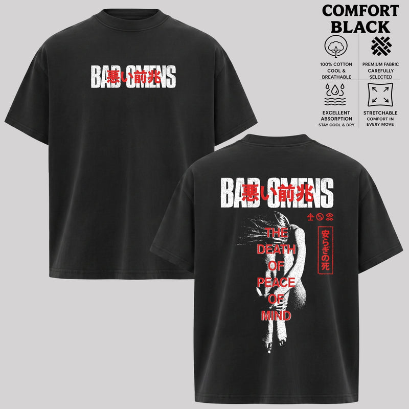 Retro Bad Omens Death of Peace of Mind T-Shirt & Hoodie