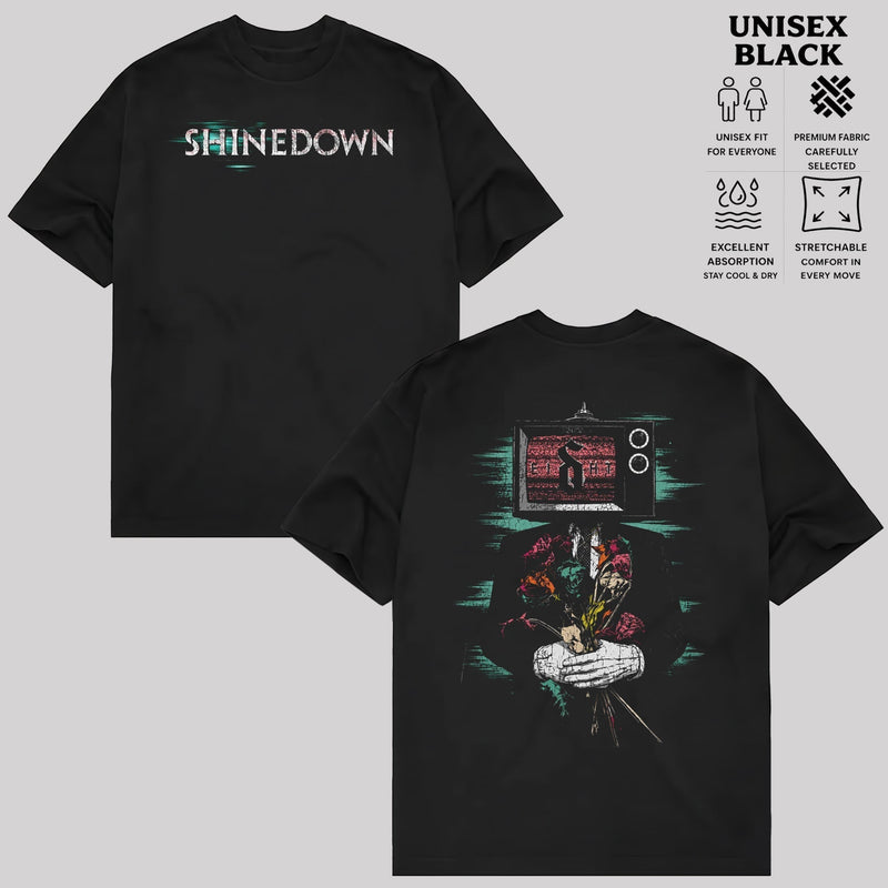 Shinedown Hard Rock Graphic T-Shirt & Hoodie