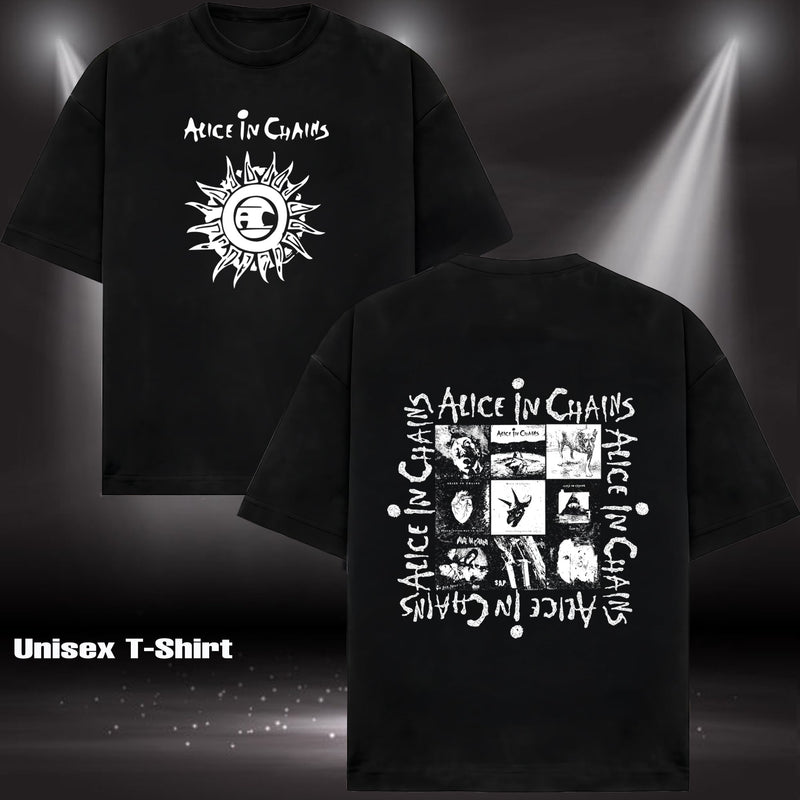 Retro 90s Vintage Album Covers Alice In Chains T-Shirt, Hoodie