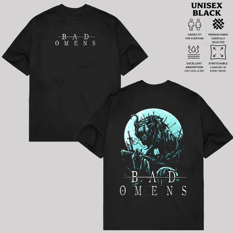Retro Bad Omens Merch Like A Villain T-Shirt & Hoodie