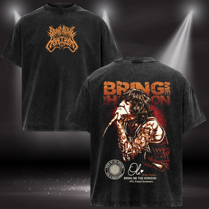 Retro Bring Me The Horizon Olisykes Rock Band T-Shirt & Hoodie