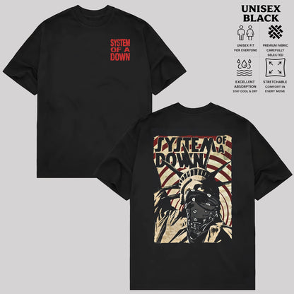 System Of A Down Liberty Graphic T-Shirt & Hoodie