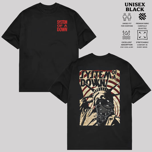 System Of A Down Liberty Graphic T-Shirt & Hoodie