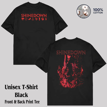 Retro Shinedown album Planet Zero Rock Band T-Shirt, Hoodie