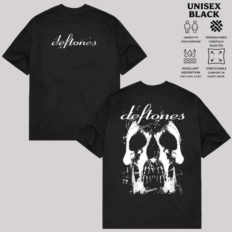 Vintage Deftones Men's Minerva Rose Skull T-shirt & Hoodie