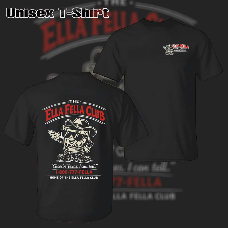 Retro 1-800-777-FELLA - Men's Graphic Trendy Tee , Country Rock new Album 2026 Shirt
