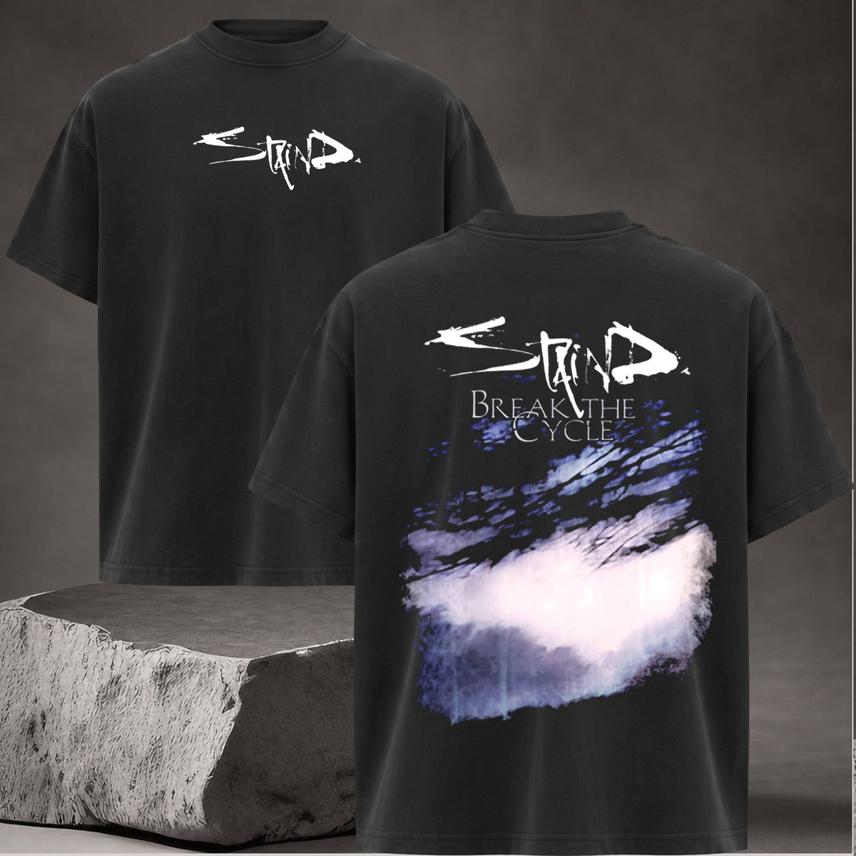 Vintage Staind Break The Cycle 25th Anniversary Tour , Top Men's and Women's