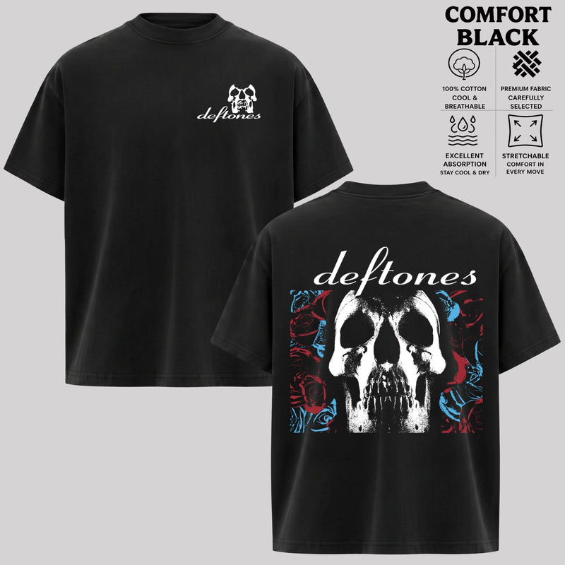 Vintage Deftones Skull Black t-shirt & hoodie