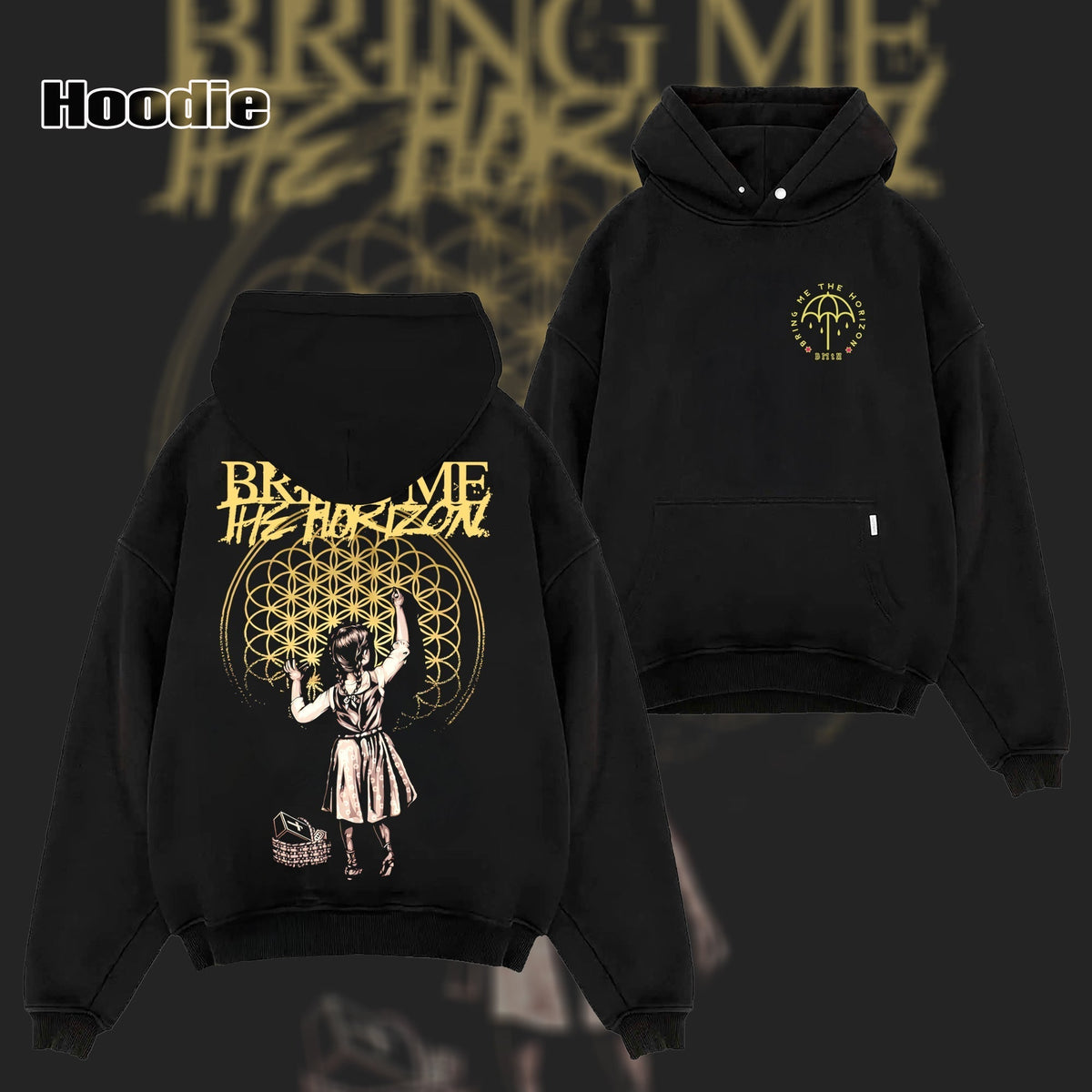 Retro Bring Me The Horizon Band T-Shirt & Hoodie