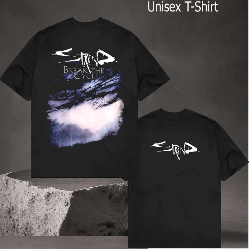 Vintage Staind Break The Cycle 25th Anniversary Tour , Top Men's and Women's