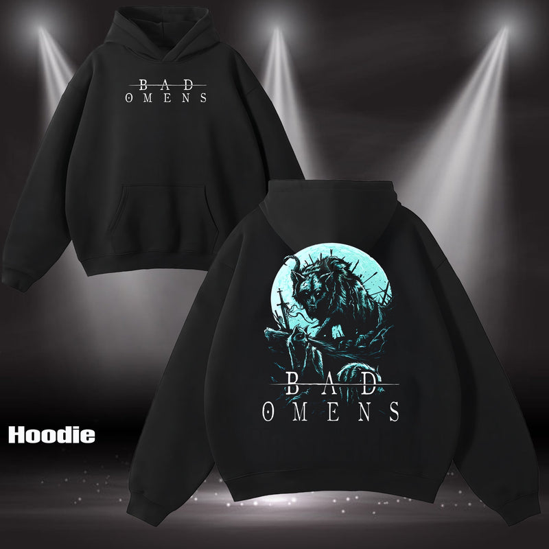 Vintage Bad Omens T-Shirt 2 Sided T-Shirt, Hoodie
