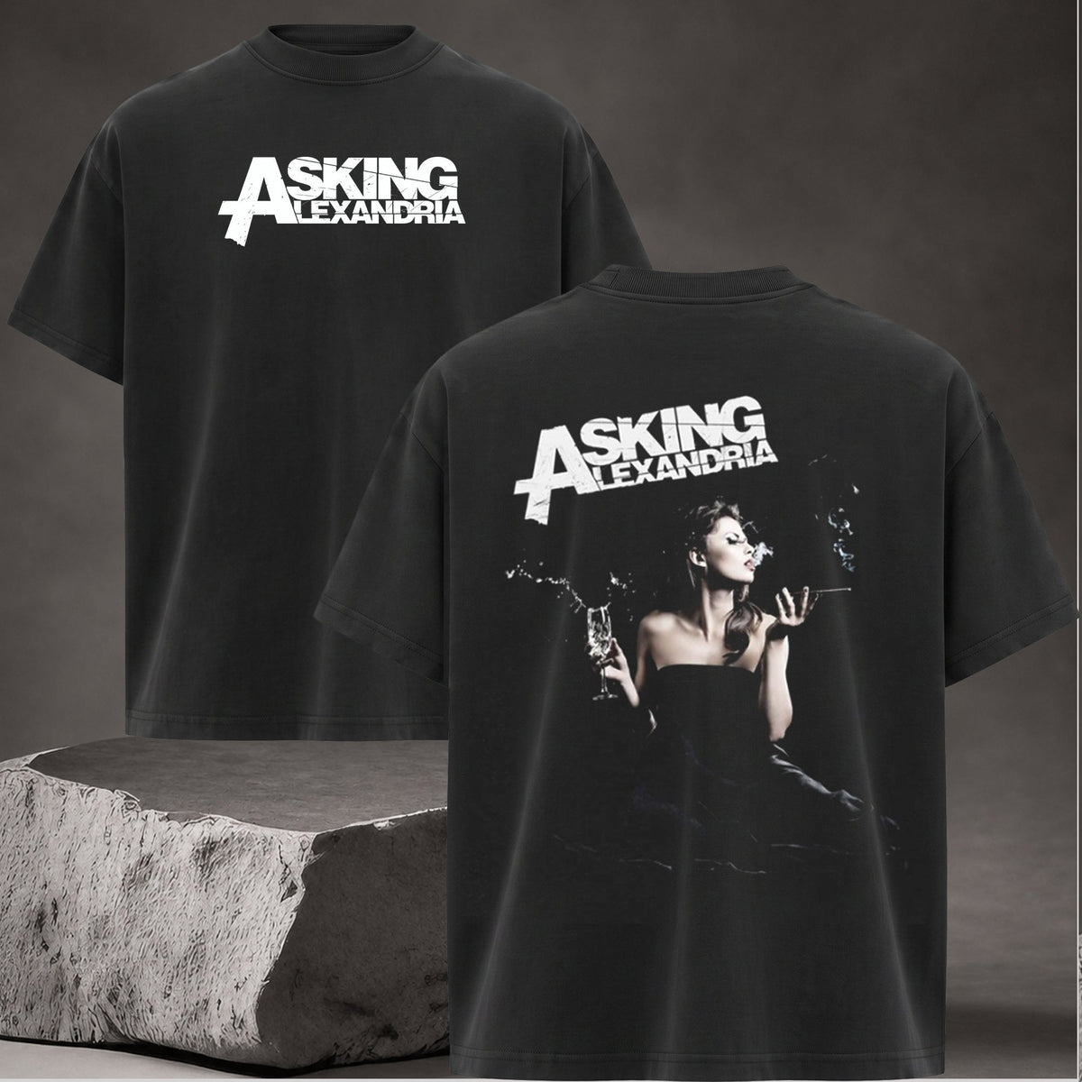 Vintage  Asking Alexandria T-Shirt, Double-Sided