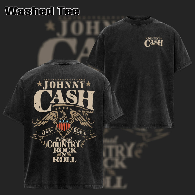 Vintage Johnny Cash Country Rock N Roll Shirt & Hoodie
