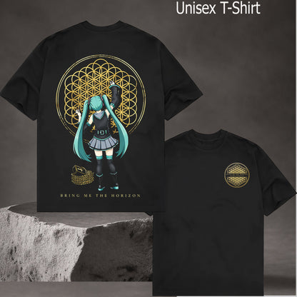 Retro Miku Bring Me The Horizon Rock Band Tour T-Shirt & Hoodie
